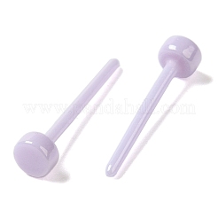 Pendientes de cerámica con circonitas biocerámicas hipoalergénicas.&nbsp;EJEW-F340-05B-01