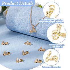 12шт латунные подвески&nbsp;KK-HS0015-51