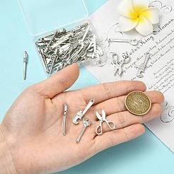 40pcs 4 Arten Legierungsanhänger&nbsp;FIND-FS0005-02