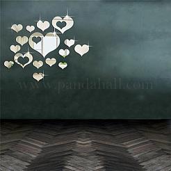 Adesivi murali specchio acrilico&nbsp;AJEW-WH0109-55