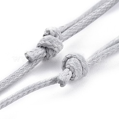 Verstellbare koreanische gewachste Polyester Cord Halskette machen Sets&nbsp;AJEW-JB00510