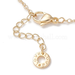 Браслеты из латунных бусин кубического циркония&nbsp;BJEW-JB13051