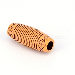 Perline intrecciate con dreadlocks in plastica&nbsp;OHAR-WH0015-06