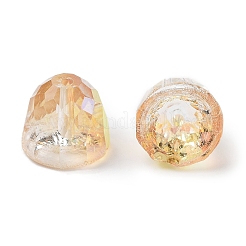 Perles en verre electroplate&nbsp;EGLA-H105-01A-HP02