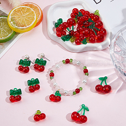 30 шт. 5 стиля подвески из прозрачного акрила и смолы&nbsp;OHAR-SC0001-15