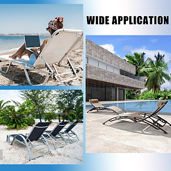 Алюминиевые кронштейны для регулировки шезлонга&nbsp;FIND-WH0126-960