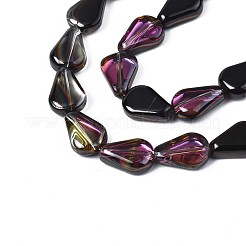 Стеклянные бусины с гальваническим покрытием &nbsp;EGLA-S188-15-C01