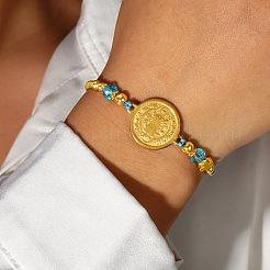 Регулируемые браслеты из латуни&nbsp;DA0687