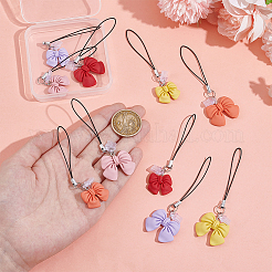 10 шт. резиновые ремешки для мобильного телефона&nbsp;HJEW-OC00075