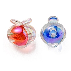 УФ-покрытие радужными переливающимися акриловыми бусинами&nbsp;OACR-F004-02