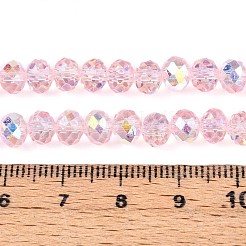 Прозрачные стеклянные бусины&nbsp;X-EGLA-N016-6mm-04