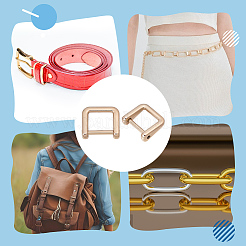 8 шт. застежки для подвески сумки из цинкового сплава&nbsp;FIND-NB0006-45