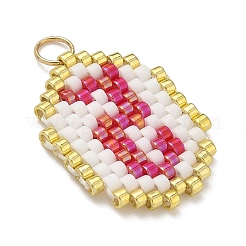 Подвески из бисера номер 5&nbsp;PALLOY-MZ00907-06