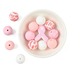 50шт силиконовые фокусные бусины&nbsp;SIL-FS0001-31