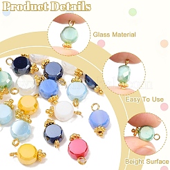 20шт стеклянные подвески&nbsp;PALLOY-YW00121