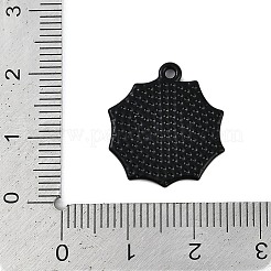 Anhänger aus Emaille mit Sprühfarbe für Halloween-Motive&nbsp;PALLOY-D029-01B-RS