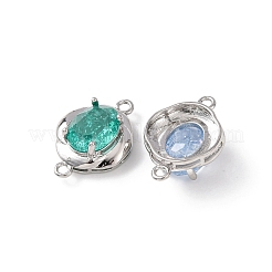 Латунь со стеклянными подвесками&nbsp;KK-Z141-10P