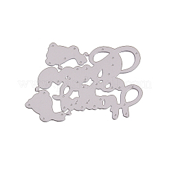 Слово счастливой пасхи рама из углеродистой стали умирает трафареты&nbsp;DIY-F028-03