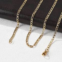 Цепочки-цепочки Figaro из нержавеющей стали 304&nbsp;LS-STAS-F034-03G