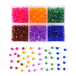 Perline acrilico trasparente&nbsp;TACR-YW0001-4MM-03