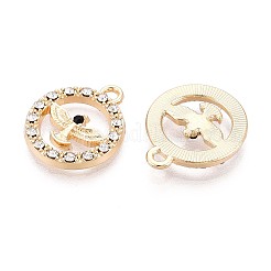 Подвески из сплава со стразами&nbsp;PALLOY-T091-22M-G