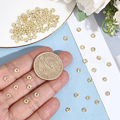 90pcs perles en laiton&nbsp;KK-BBC0025-87A