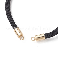 Изготовление браслетов из круглого нейлонового витого шнура&nbsp;AJEW-JB01582-01