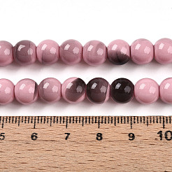 Выпечка окрашенные стеклянные бусины&nbsp;X1-DGLA-N013-8mm-09