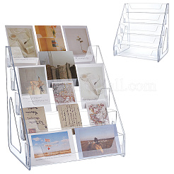 Одноуровневые акриловые подставки для косметических украшений&nbsp;ODIS-WH0043-217A