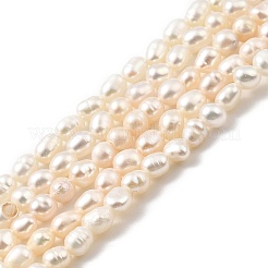 Нити из натурального культивированного пресноводного жемчуга&nbsp;PEAR-I007-01O-01B
