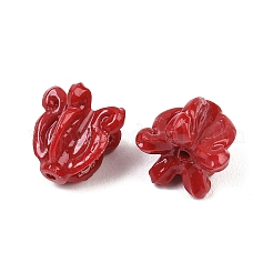 Perline corallo sintetico&nbsp;CORA-P011-01A-01