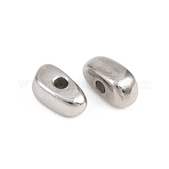 Perles irrégulières en acier inoxydable 304&nbsp;STAS-D394-03E-P