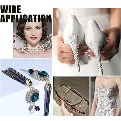 Железа горный хрусталь стразы цепи&nbsp;CH-WH0009-05S-01