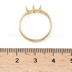 Регулируемые латунные лотки для колец для подвески&nbsp;KK-K414-03C-G