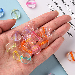 Прозрачные акриловые бусины&nbsp;X-TACR-S154-09A