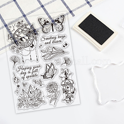 PVC-Plastikstempel&nbsp;DIY-WH0167-56-189