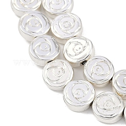 Гальванические нити из синтетических немагнитных гематитовых бусин&nbsp;G-C156-07