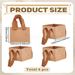 Geschenktüten aus Papier mit Griffen&nbsp;ABAG-WH0039-41B