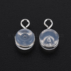 Силиконовые гайки для ушей&nbsp;SIL-N004-01P-NR