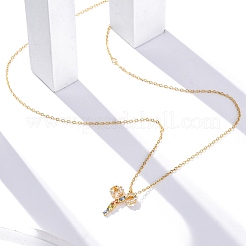 925 collier en argent sterling avec pendentif constellation en zircone cubique colorée pour femme&nbsp;STER-R009-01G-01