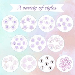 Прозрачные акриловые бусины&nbsp;TACR-PH0001-36