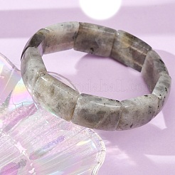Bracelets extensibles rectangulaires en perles de labradorite naturelle pour femmes et hommes&nbsp;GG-CBA9ACE-C09