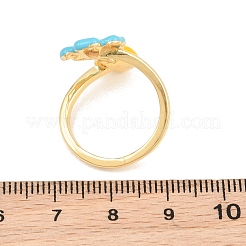 Offene Manschettenringe aus Messing für Damen&nbsp;KK-CBA17E5-03G-02