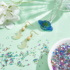 5000 шт. 10-х цветные бусины-пузырьки&nbsp;GLAA-SC0002-39