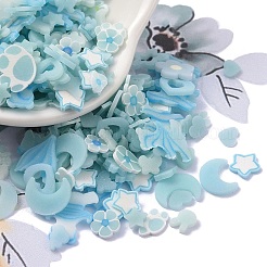 Светящиеся кабошоны из полимерной глины ручной работы&nbsp;CLAY-E003-01C