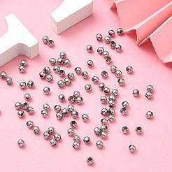 Круглые разделительные бусины из хирургической нержавеющей стали 316&nbsp;X-STAS-N032-02-4mm