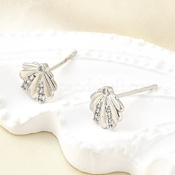 Серьги-гвоздики из циркония&nbsp;EJEW-M103-08P