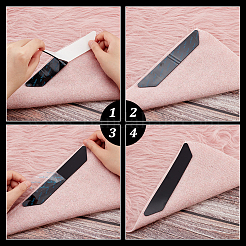 PU самоклеящиеся нескользящие ковровые наклейки&nbsp;AJEW-WH0326-69F