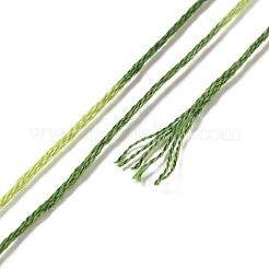 10 моток двухслойной полиэфирной нити для вышивания&nbsp;OCOR-K006-A02