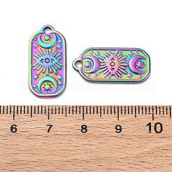 Pendentifs en acier inoxydable 304 avec placage ionique (IP)&nbsp;STAS-E182-10M